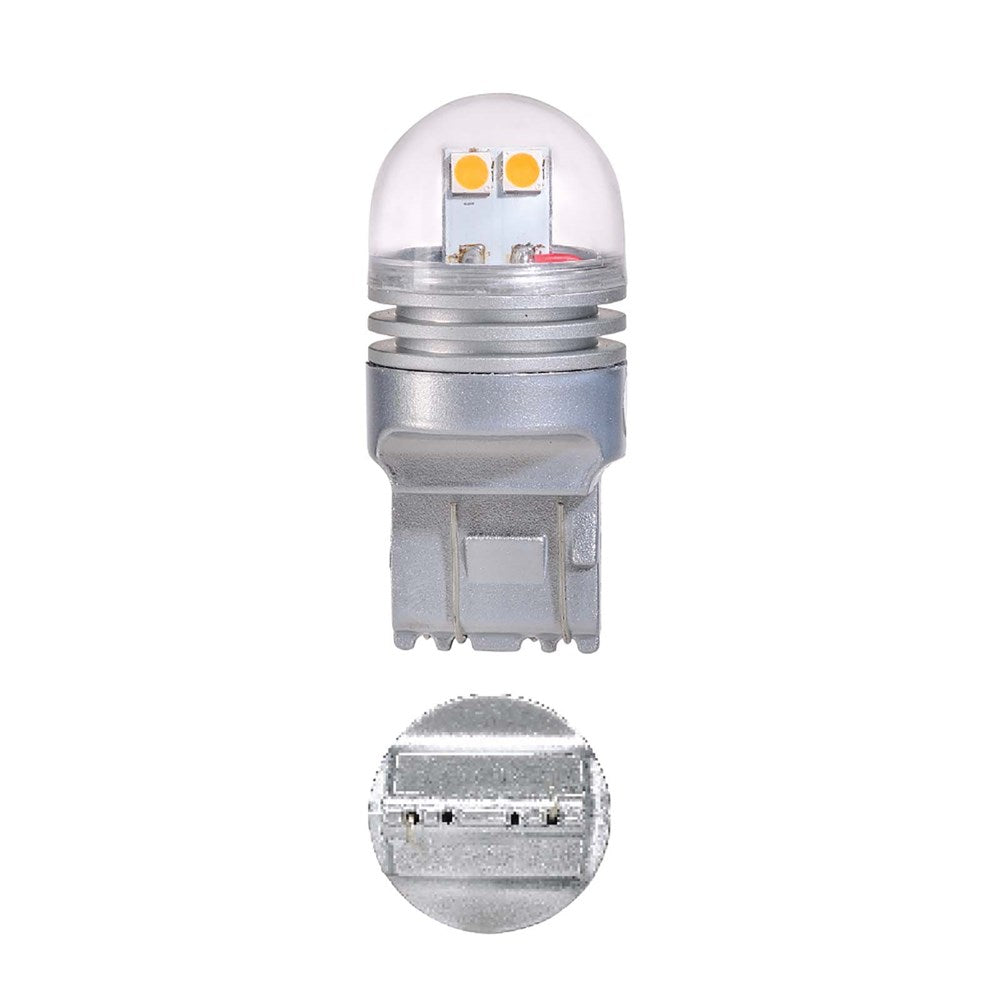 Narva 18228BL 12V T20 W21/5W Wedge LED Globes 2700K, Twin Pack