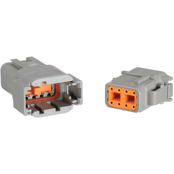 Narva 57308BL 8 Way DTM Deutsch® Connector Kit (Blister Pair - Male/Female)