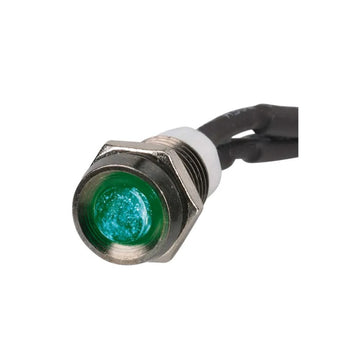 Narva 62083BL 12V Sealed Pilot Lamp - Clear Lens with Green LED