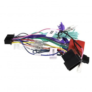 Aerpro APP9KE7 APP9 Secondary ISO Harness and Steering Wheel Control Patch Lead to Suit Kenwood AV Headunits with 22 Pin Connector