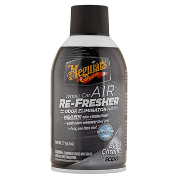 Meguiar's G181302 Air Re-Fresher Black Chrome Scent (Pickup Only)