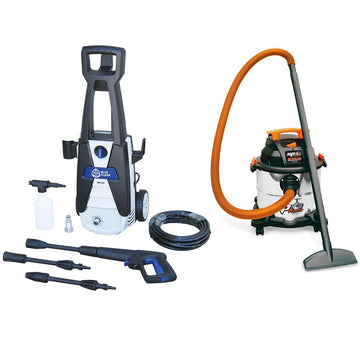 SP Tools Workshop Clean-Up Kit Inc Vacuum, Blower & Pressure Washer - SP2020