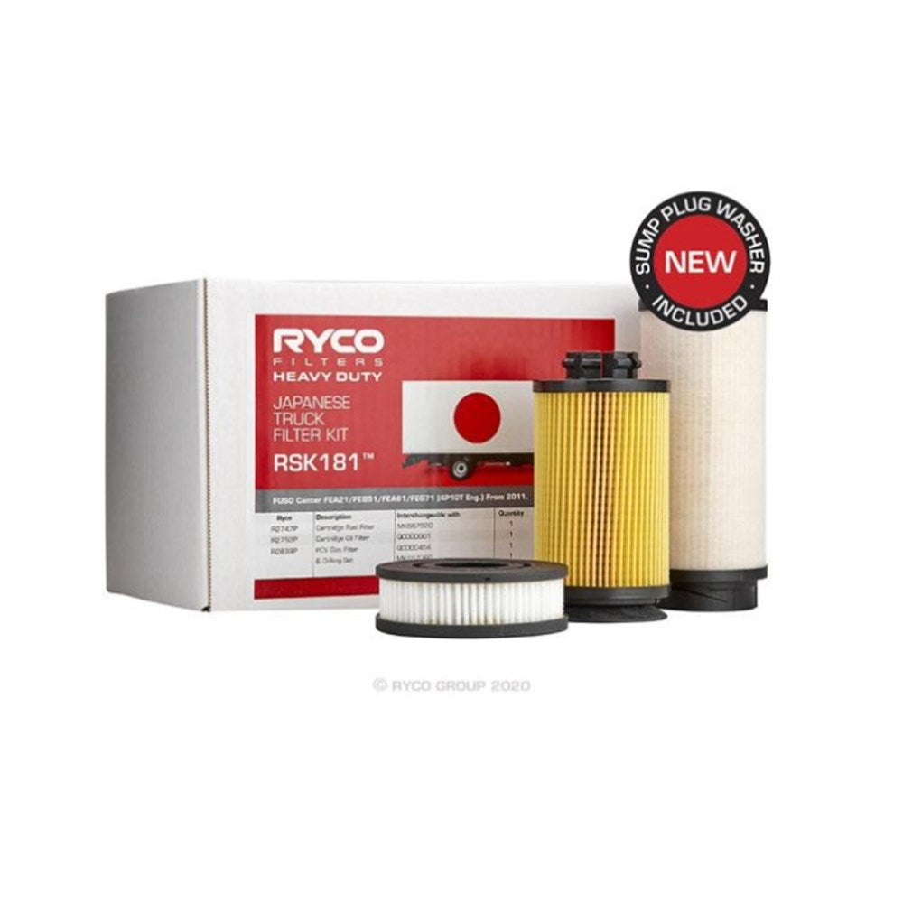 Ryco Truck Filter Service Kit - RSK181