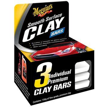 Meguiar's Smooth Surface Clay Bar - 3 Pack