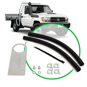 SAAS Oil Catch Can Installation Kit fits Land Cruiser 79 Series 4.5L 2009 onwards - ST1205