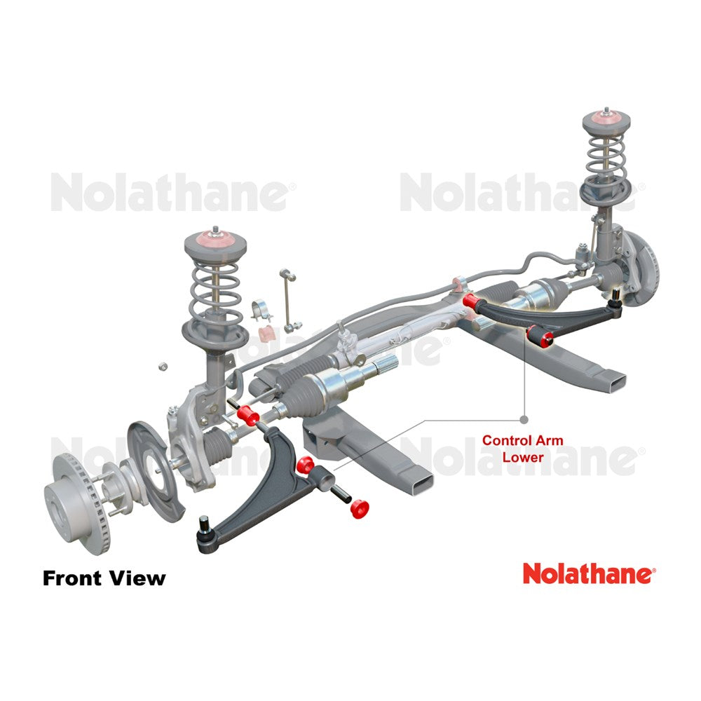 Nolathane Front Control Arm Lower Arm Assembly - Left - 45992L