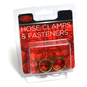 SAAS Pack of 2 Spring Hose Clamps - 14mm (9/16") - SHC14