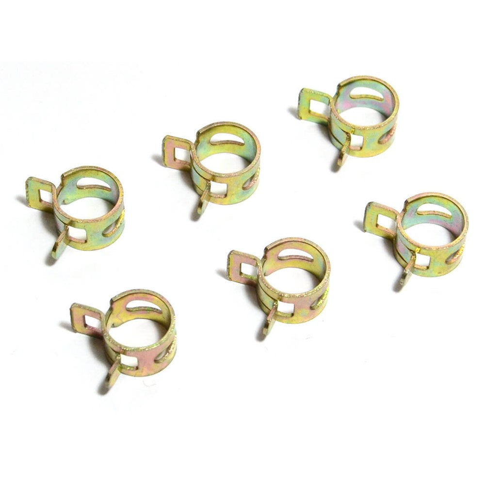 SAAS Pack of 6 Spring Hose Clamps - 5mm (13/64") - SHC5