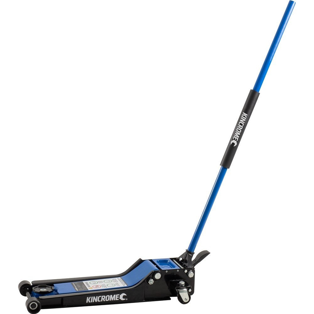 Kincrome Low Profile 1100kg Hydraulic Garage Trolley Jack with Foot Pedal - K12164 (Pickup Only)