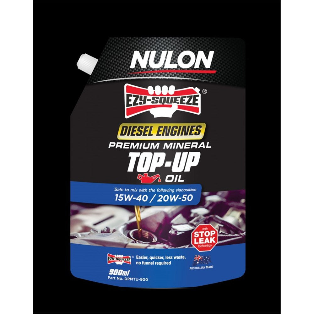 Nulon Diesel Engine Premium Mineral Top-Up Oil 900ml