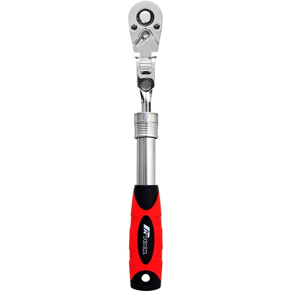 PK Tool 1/4" Dr 200mm Extendable Ratchet with Flexible Head - PT10864