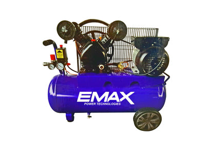 Emax 2.2HP 50L Belt Drive Air Compressor - EMX5022C (*Bulky Item, Freight Charges Apply)