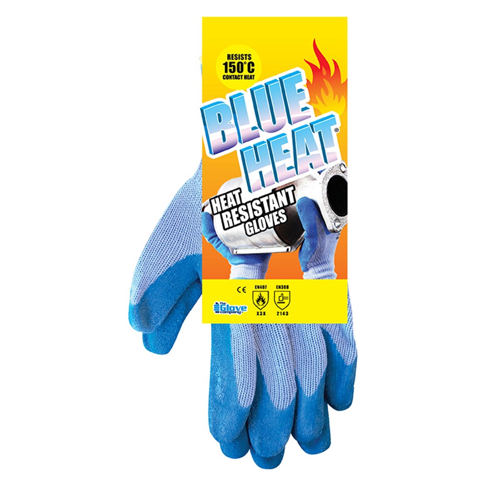 The Glove Company Blue Heat Level 3 Heat Protection Gloves - 1 Pair - Small - 710401