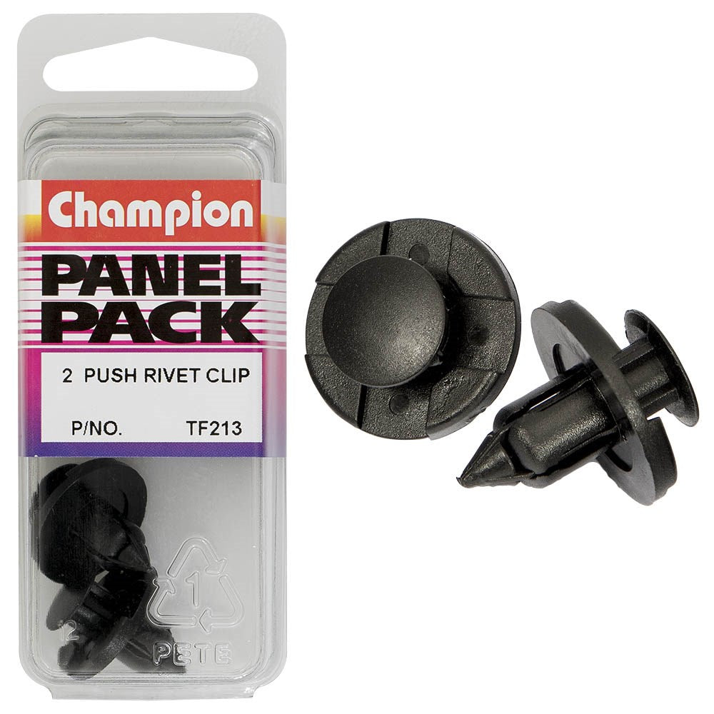 Champion Fasteners Push Rivets (20mm Head) - Pack of 2 - TF214