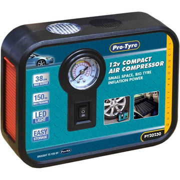 Protyre 12V Compact Air Compressor - PY20250