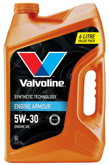 Valvoline Engine Armour 5W-30 Synthetic Technology Engine Oil - 6L - 1360.06 (Pickup Only)