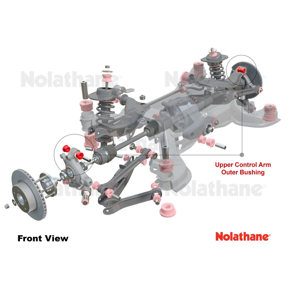 Nolathane Rear Control Arm Upper Outer Bearing Kit - 46687