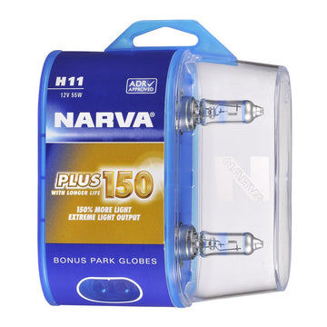 Narva H11 12V Pgj19-2 PLUS 150, Twin Pack - 48388BL2