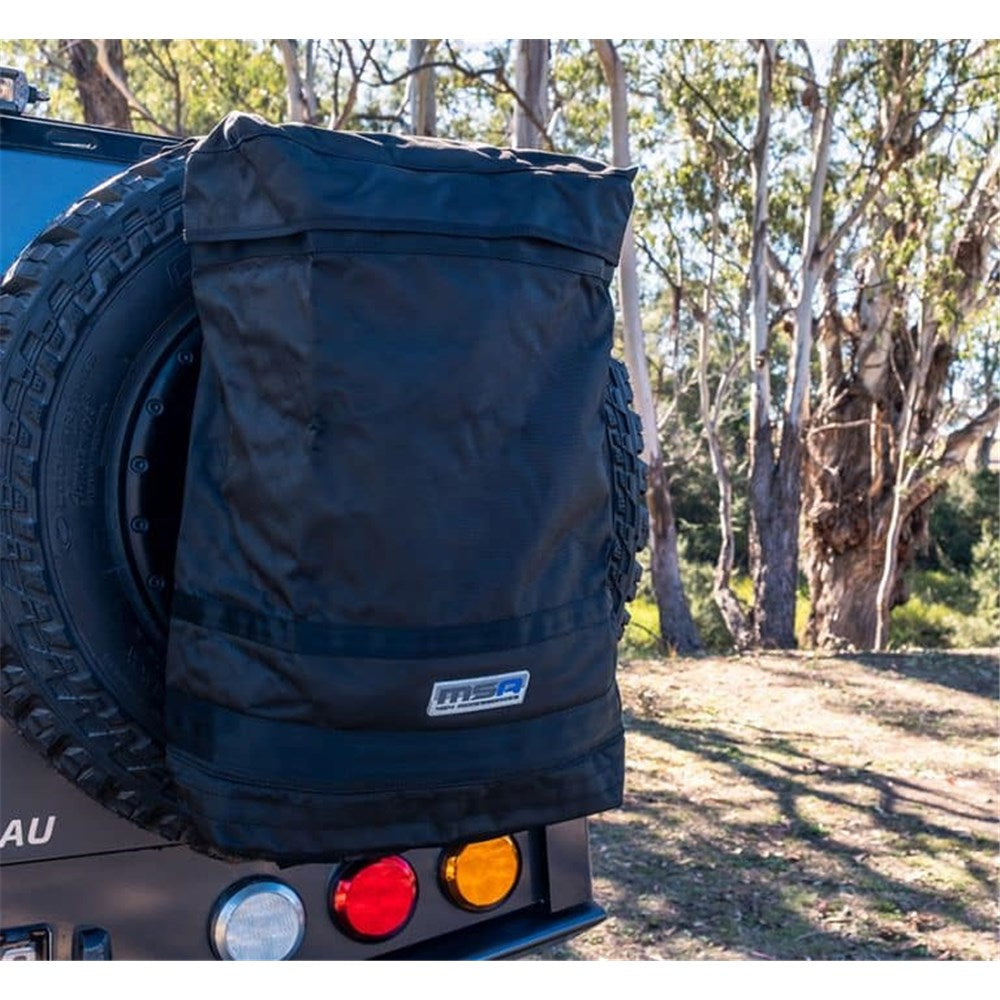 MSA 4x4 Accessories Rear Spare Wheel Mounted Rubbish Bin Bag - 20002