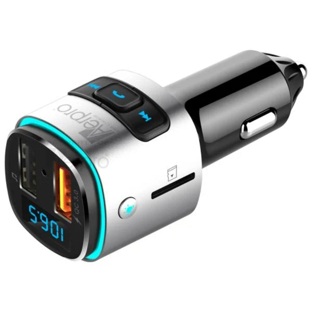 Aerpro Bluetooth FM Transmitter with Quick Charge 3.0 USB Output - APBT210