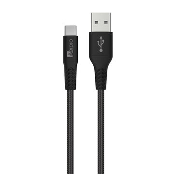 AERPRO Premium Usb-C To Usb-A Cable (30Cm / Black) - APL405B