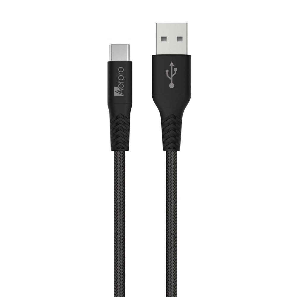 AERPRO Premium Usb-C To Usb-A Cable (1.5M / Black) - APL410B