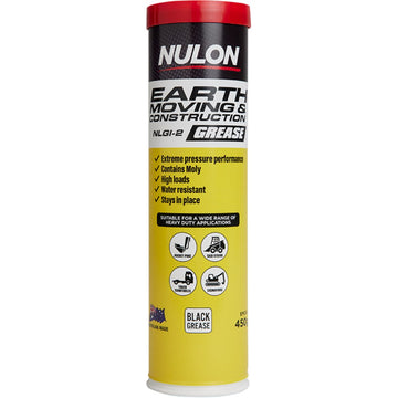 Nulon Earthmoving and Construction Grease Cartridge - 450g - EMCG-C