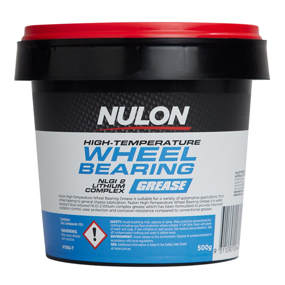 Nulon High Temperature Wheel Bearing Grease Tub - 500g - HTBG-T