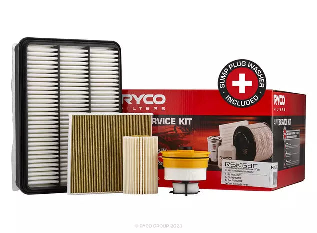 Ryco Filter Service Kit - RSK63C