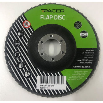 Pacer Flap Disc - 125mm X 120G - PFD125120