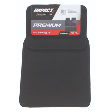 Impact Set of 4 Universal Fit Premium Black Mats - IMPREM4