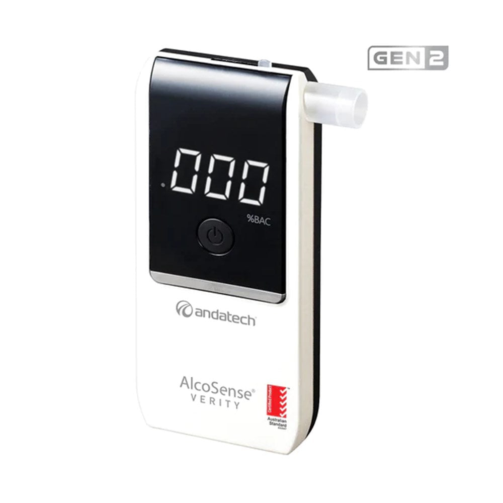 AlcoSense Verity Fuel Cell Breathalyser Gen2 - White - ALS-VERITY-W