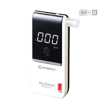 AlcoSense Verity Fuel Cell Breathalyser Gen2 - White - ALS-VERITY-W