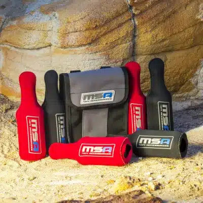 MSA Set of 12 Neoprene Stubbie Tubes with Canvas Carry Case - STS