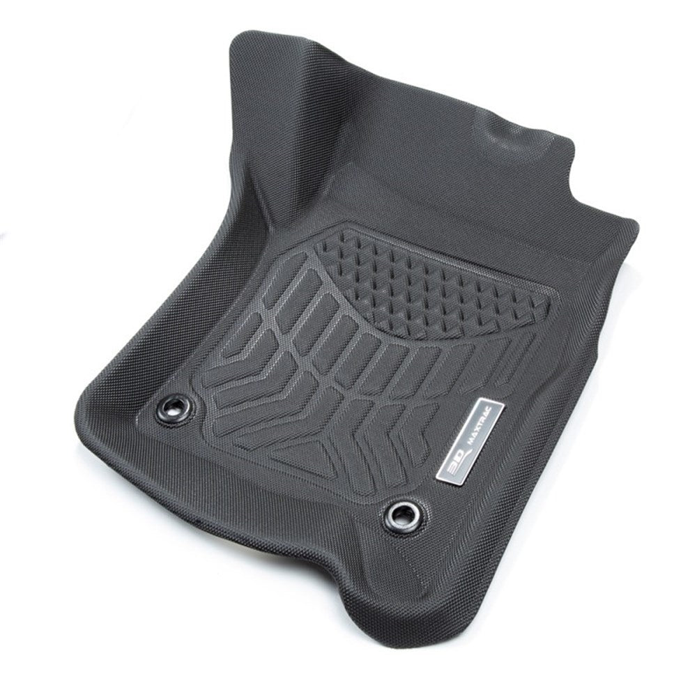 TruFit 3D to Suit Toyota Land Cruiser 79 Series Dual Cab 2007 Onwards Maxtrac Tailor Made Front and Rear Set of Black Rubber Floor Mats - 3D-TLC70P4BKMAX (*Bulky Item, Freight Charges Apply)