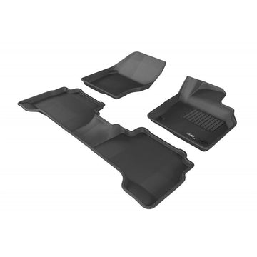 TruFit 3D Kagu Tailor Made Front and Rear Set of Black Rubber Floor Mats to Suit 2013-2020 TF Ford Kuga and Escape - 3D-FESC16P4BK (*Bulky Item, Freight Charges Apply)