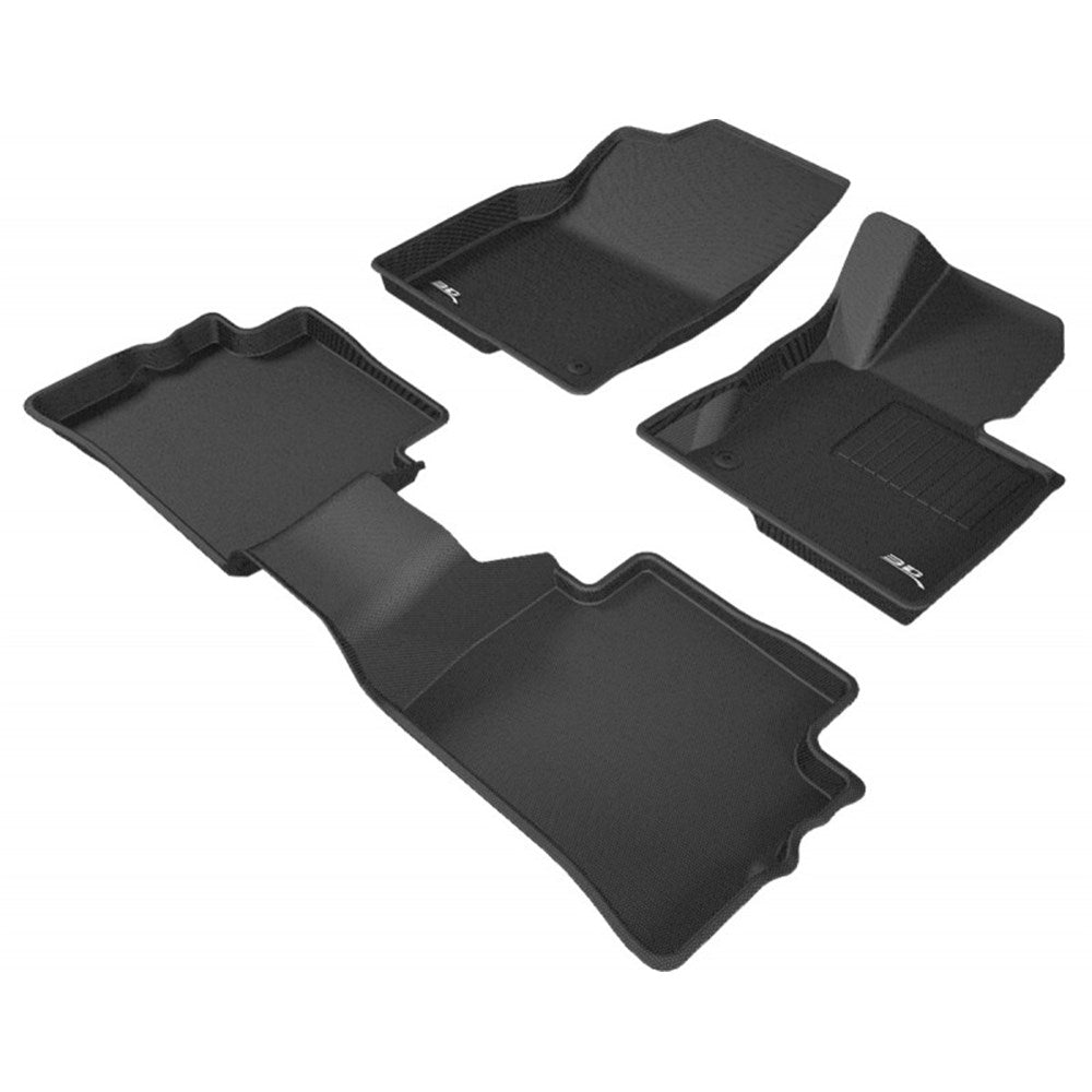 TruFit 3D Kagu Tailor Made Front and Rear Set of Black Rubber Floor Mats to Suit 2017 Onwards Mazda CX-5 - 3D-MZCX517BK (*Bulky Item, Freight Charges Apply)