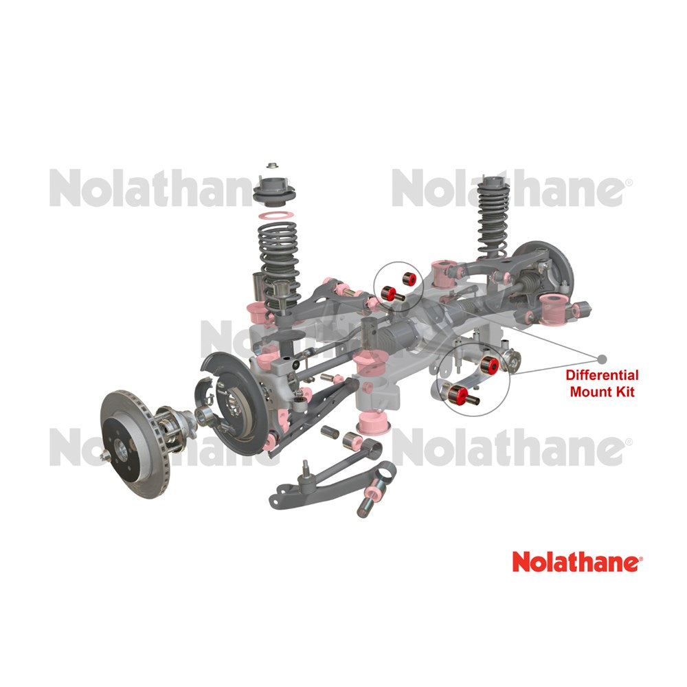 Nolathane Rear Differential Mount Bushing Kit - 49280