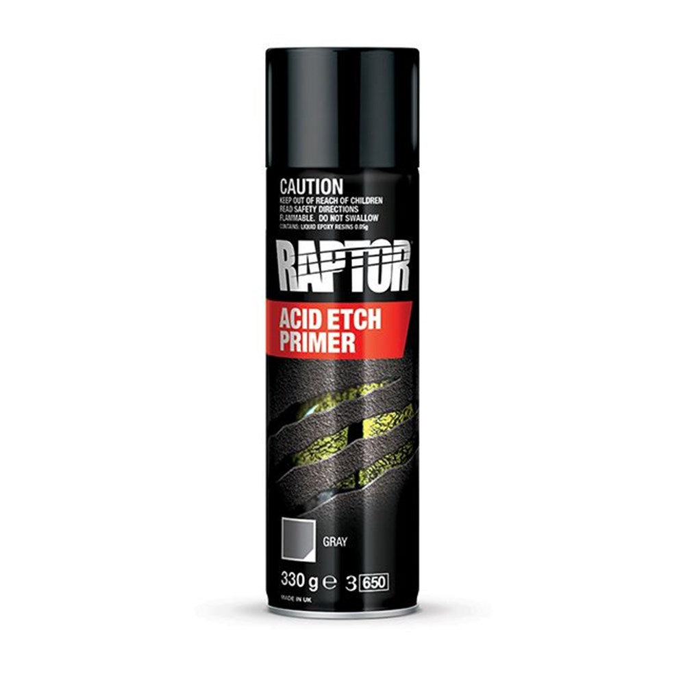 Raptor Etch Primer Aerosol - 450mL (374g) - RPTEP/AL (Pickup Only)