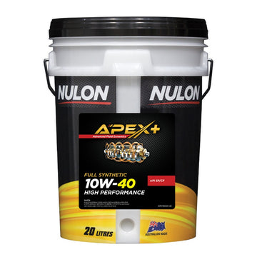 Nulon Apex+ 10W-40 Engine Oil 20L - APX10W40-20 (Pickup only)