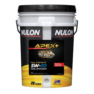 Nulon Apex+ 5W-30 A5 Engine Oil 20L - APX5W30A5-20 (Pickup only)