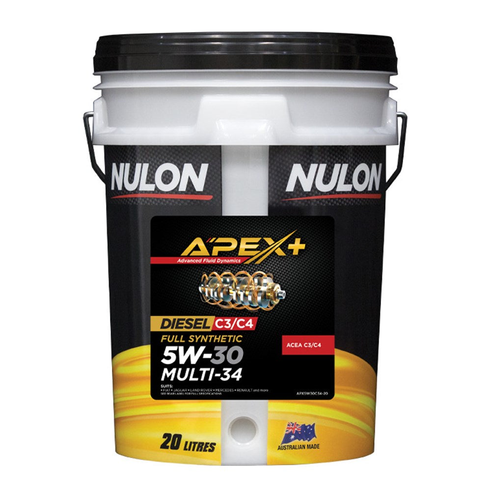 Nulon Apex+ 5W-30 Multi-23 Engine Oil 20L - APX5W30C34-20 (Pickup only)