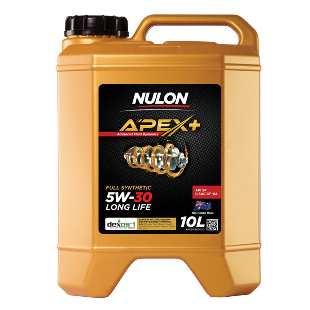 Nulon Nulon Apex+ 5W-30 SP Full Synthetic Long Life Dexos1 Engine Oil - 10L - APX5W30D1-10 (Pickup Only)