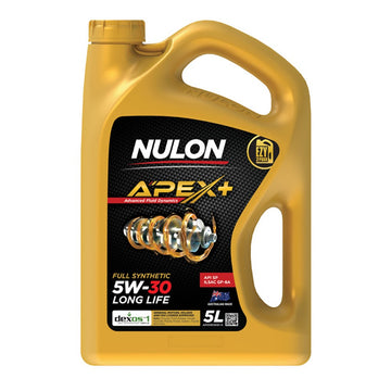 Nulon Apex+ 5W-30 Full Synthetic Long Life Dexos1 Engine Oil - 5L - APX5W30D1-5