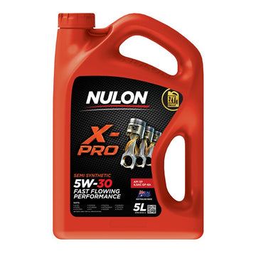 Nulon X-Pro 5W-30 Semi Synthetic Fast Flowing Performance Engine Oil - 5L - XPR5W30-5