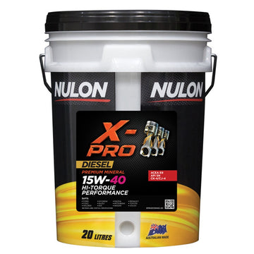 Nulon X-Pro 15W40 Heavy Duty 20L (Pickup only)