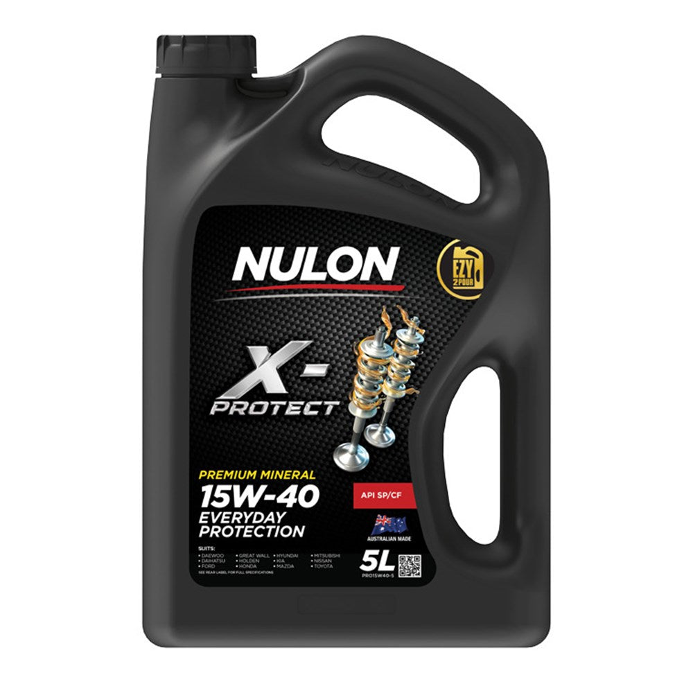 Nulon X-Protect 15W-40 Premium Mineral Everyday Protection Engine Oil - 5L - PRO15W40-5