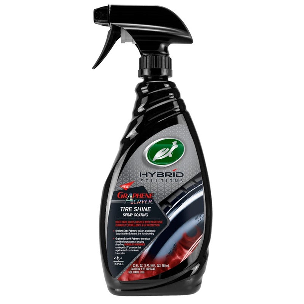 Turtle Wax Hybrid Solutions Graphene Tyre Shine and Spray Coating - 680mL - 103032 53733