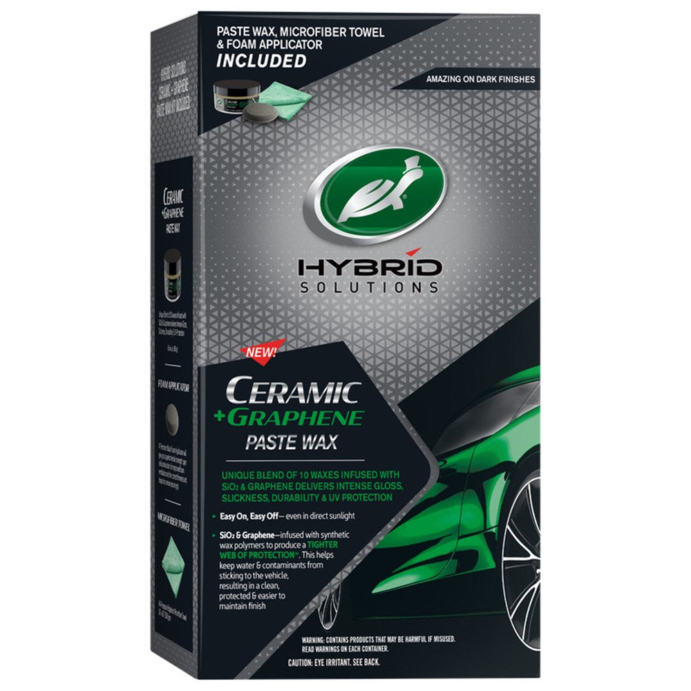 Turtle Wax Hybrid Solutions Ceramic Graphene Paste Wax Kit - 103031 53786