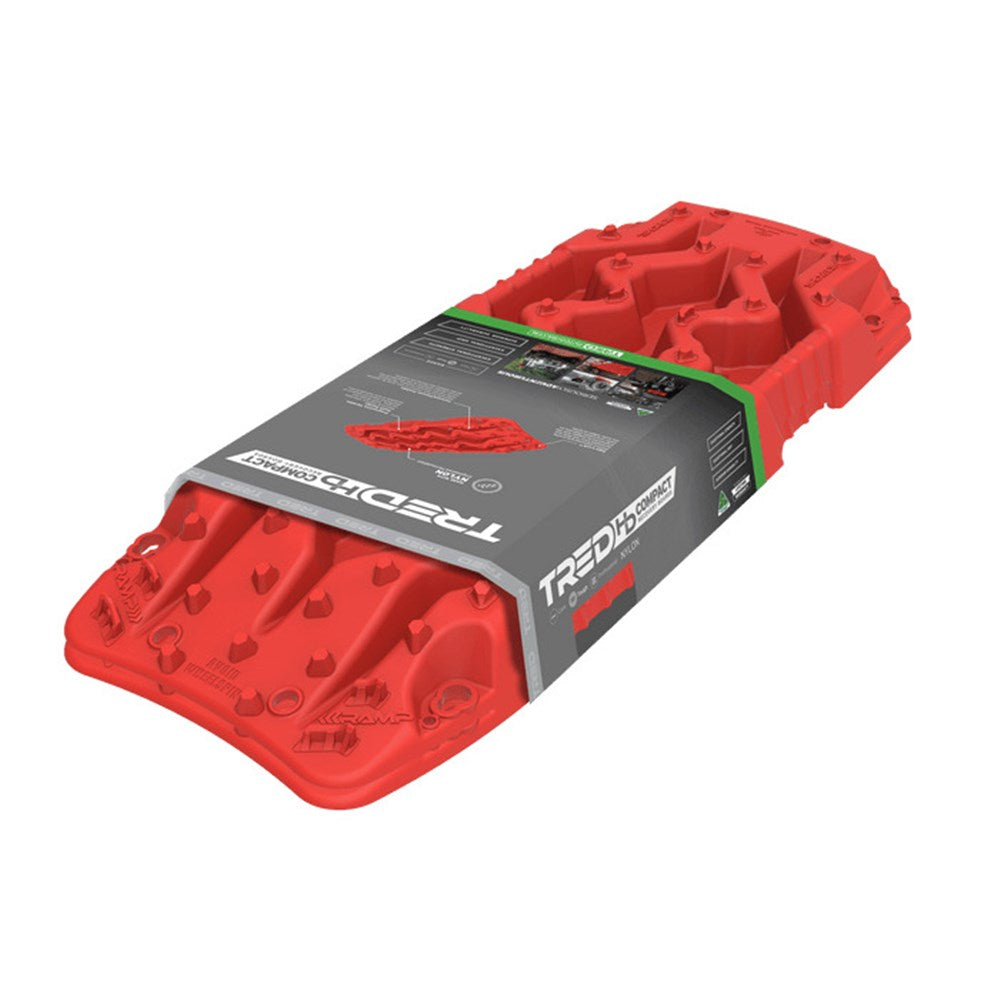 TRED HD Pair of Compact Recovery Boards - 79cm - Red - TREDCPHDR